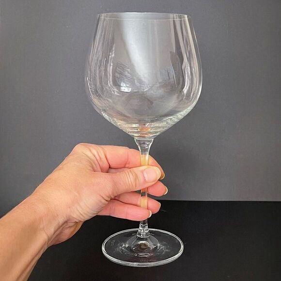 Krosno Harmony Clear Crystalline Wine Gin Tonic Balloon Drinking Glass Set of 4 - Picture 5 of 16